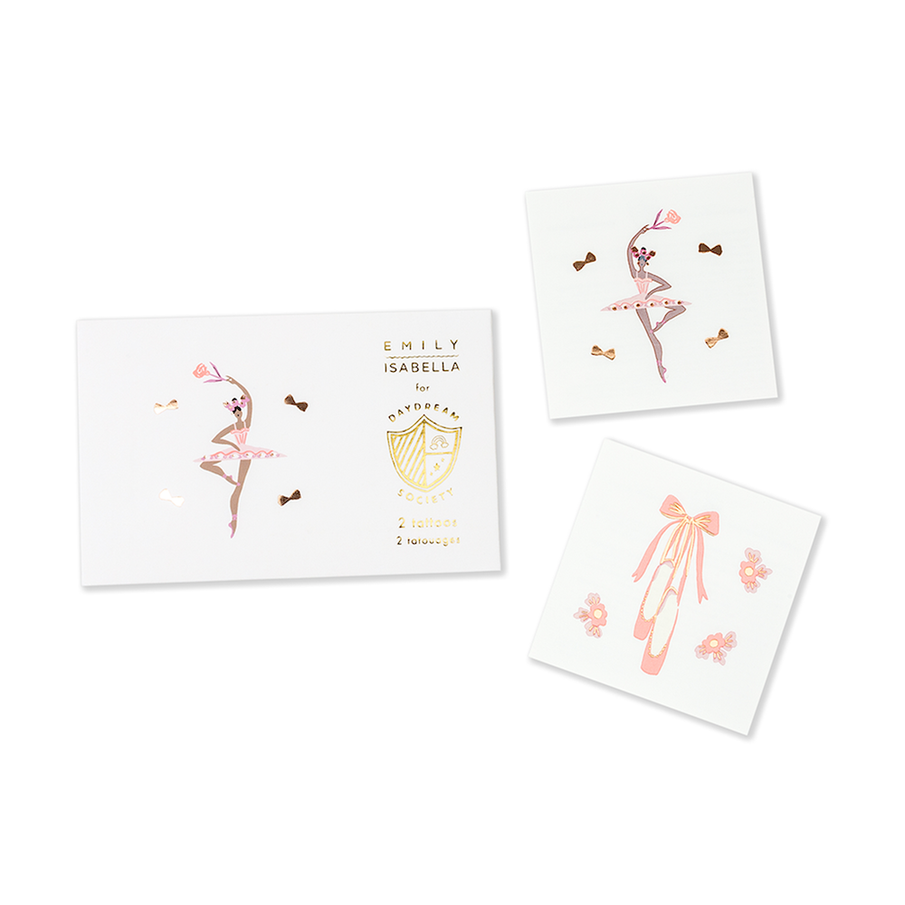 Pirouette Temporary Tattoos