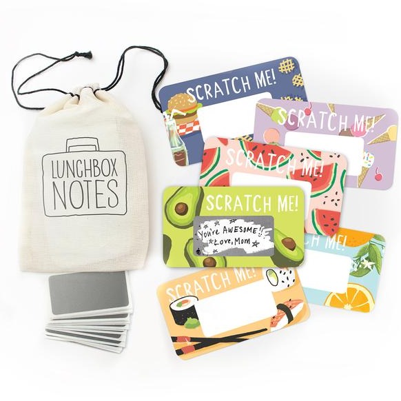 Scratch-Off Lunch Box Notes