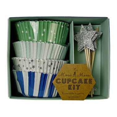 Toot Sweet Blue Cupcake Kit