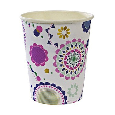 Sweet Floral Paper Cups