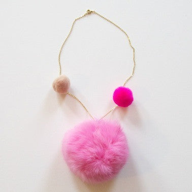 Rabbit Fur Necklace