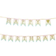 Happy Birthday Pastel Garland