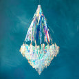 Small Iridescent Chandeliers