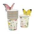 Truly Fairy Paper Cups & Butterfly Clips