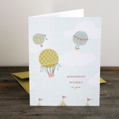 Birthday Hot Air Balloons