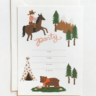 Cowboy Invitations