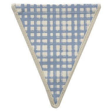 Blank - gingham blue