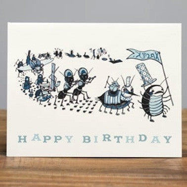 Bug Parade Card