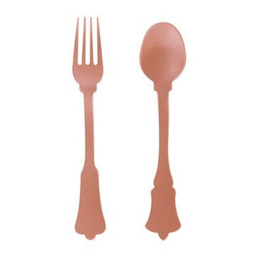 Cake Fork - Old Fashioned, Pink Candy