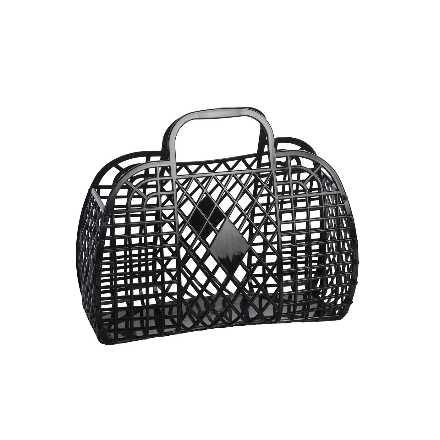 Small Retro Basket - Black