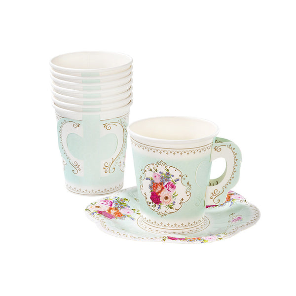 Truly Scrumptious Teacups & Saucers Set