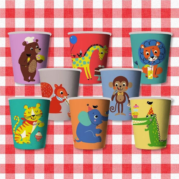 Party Animals Paper Cups