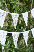 White Lace Garland