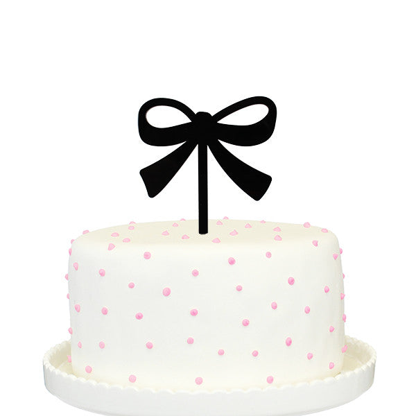 Bow Cake Topper