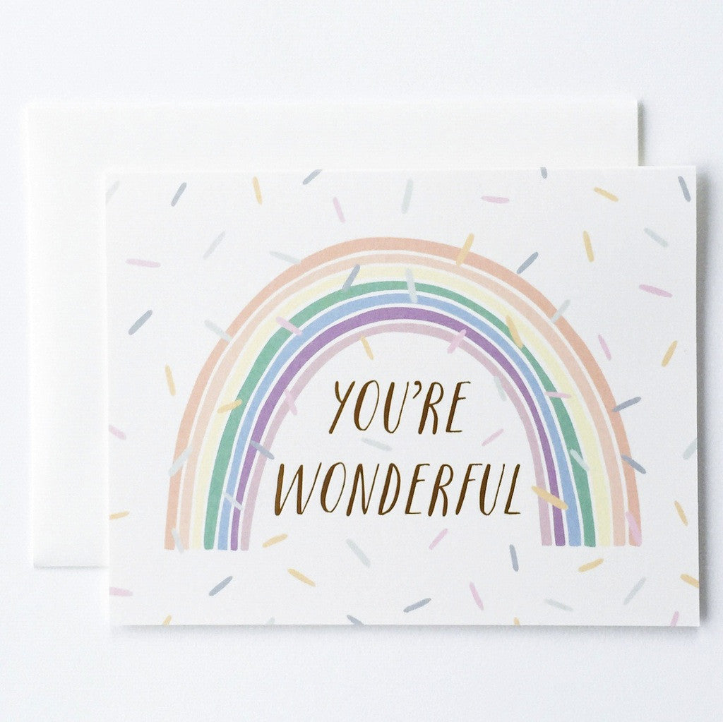 You're Wonderful Card