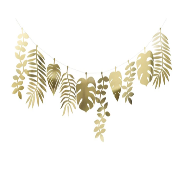 Gold Foliage Large Garland