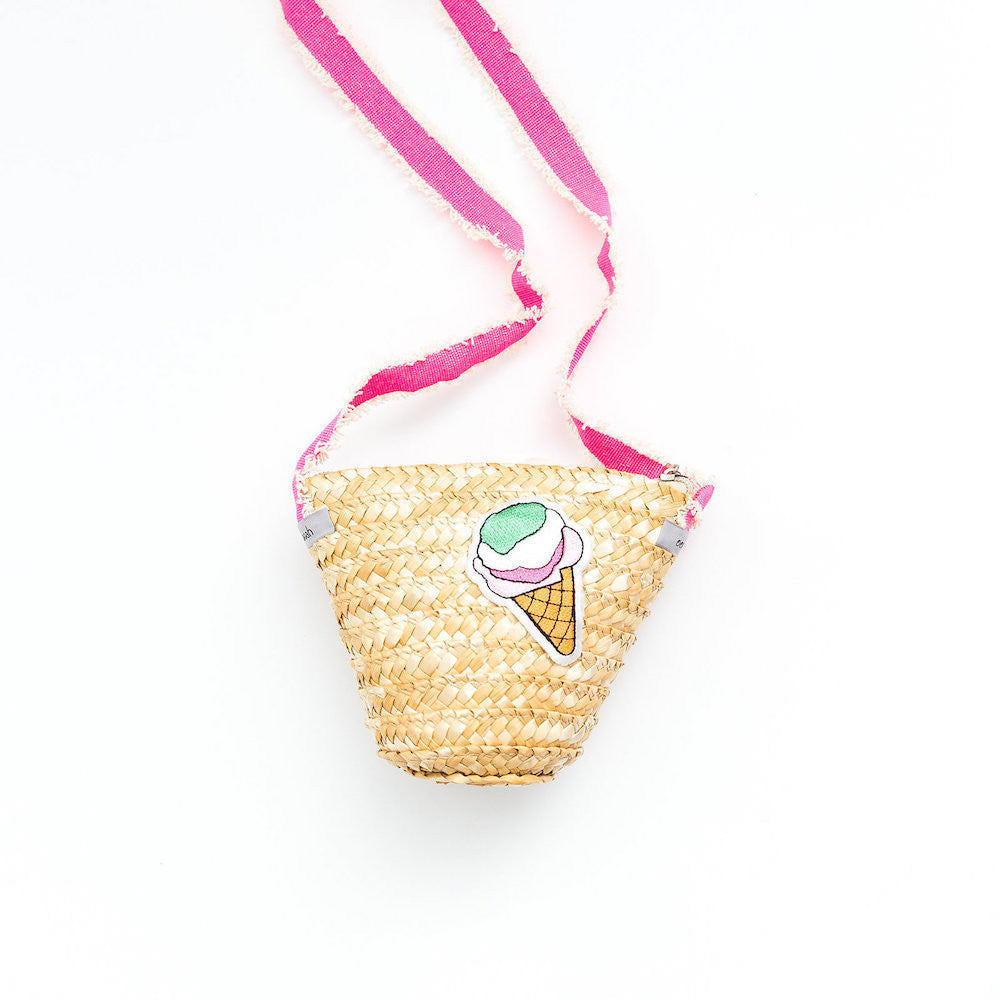 Ice Cream Straw Bag