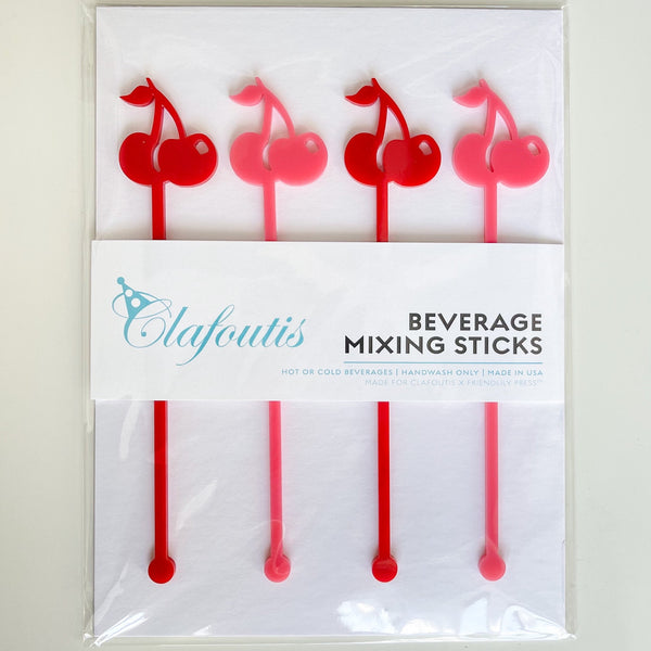 Cherries Stir Sticks