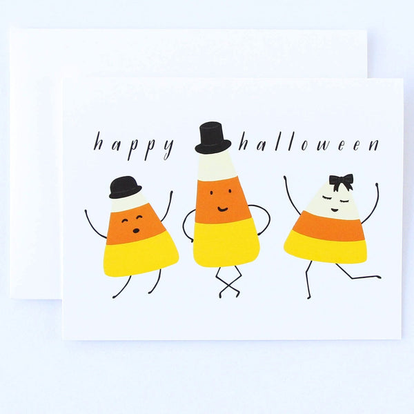 Halloween Candy Corn Card