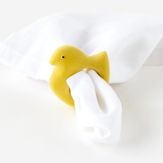 Flocked Peeps Napkin Ring