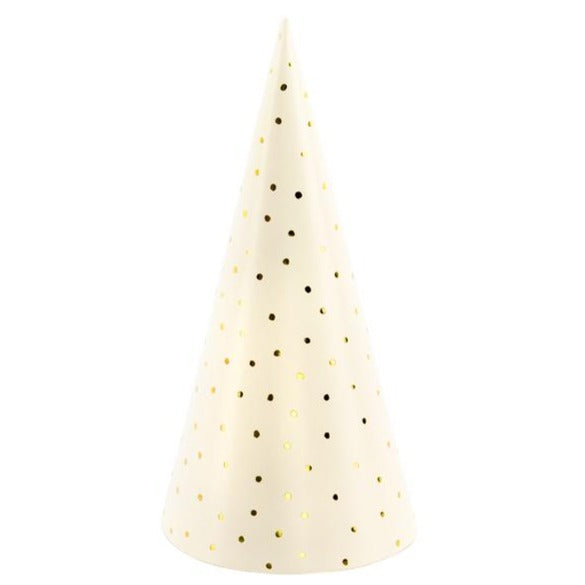 Party Dot Hats - Light Peach