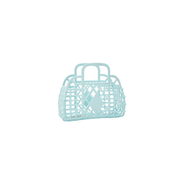 Mini Retro Basket - Blue