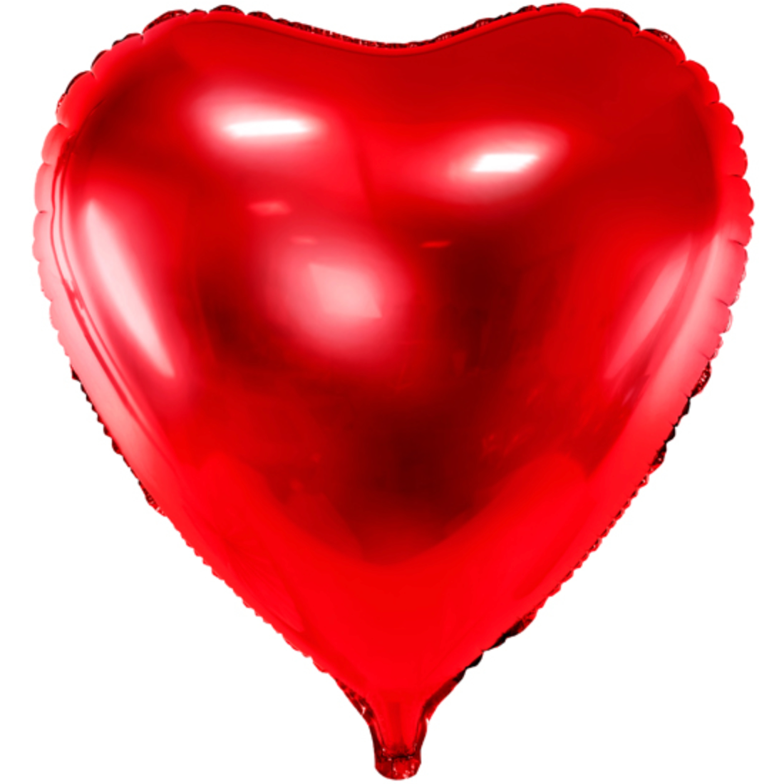 Red Heart Foil Balloon