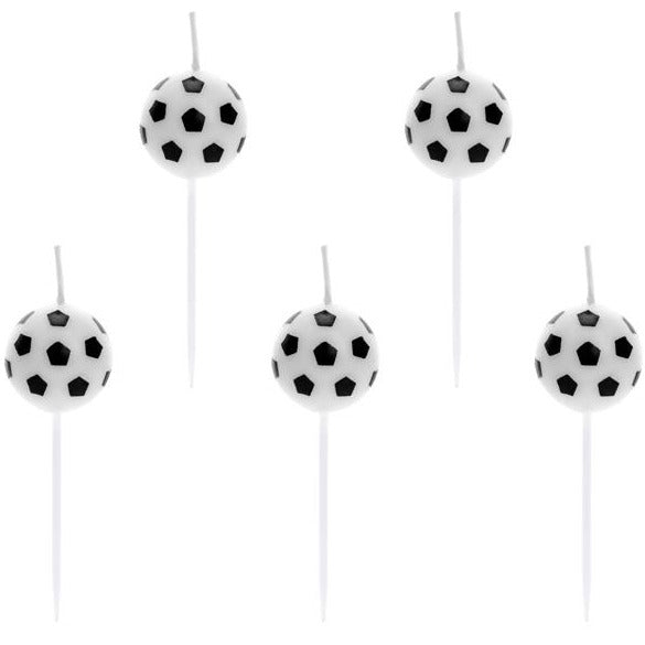 Soccer Ball Birthday Candles