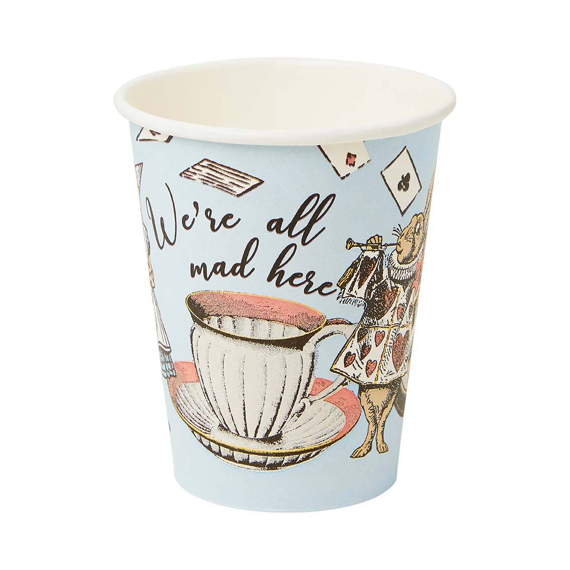 Alice in Wonderland Paper Cups