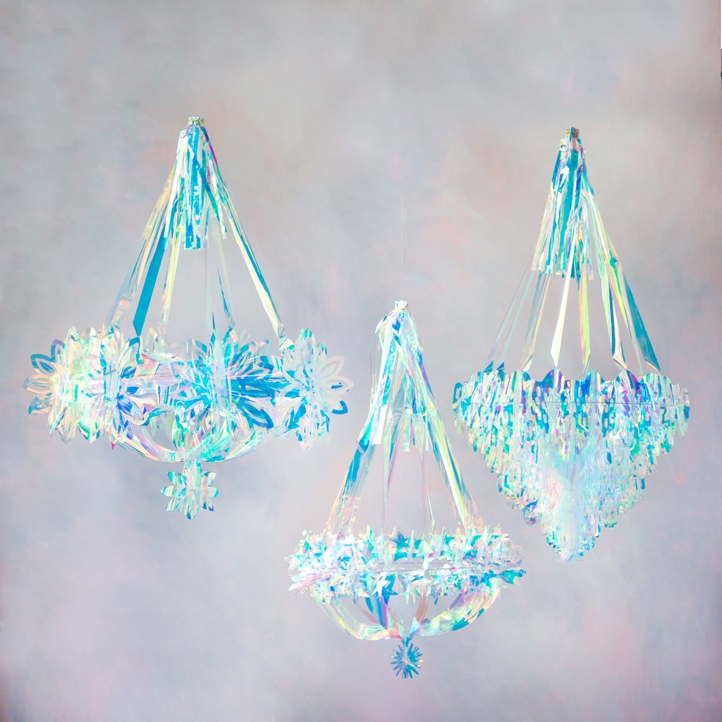 Iridescent Chandeliers