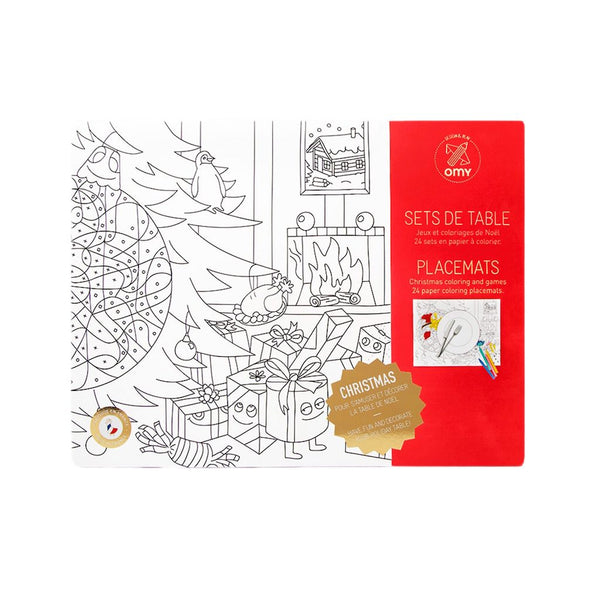 Christmas Coloring Placemats