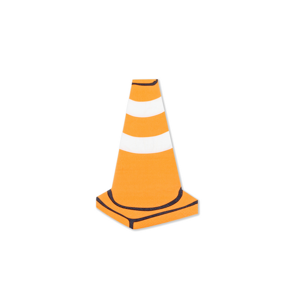 Under Construction Cone Napkins