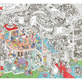 Crazy Museum Giant Coloring Poster