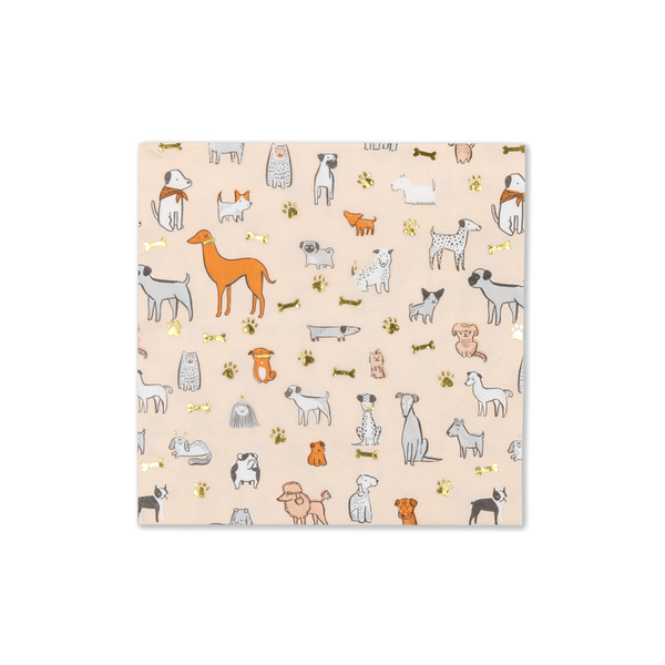 Bow Wow Large Napkins