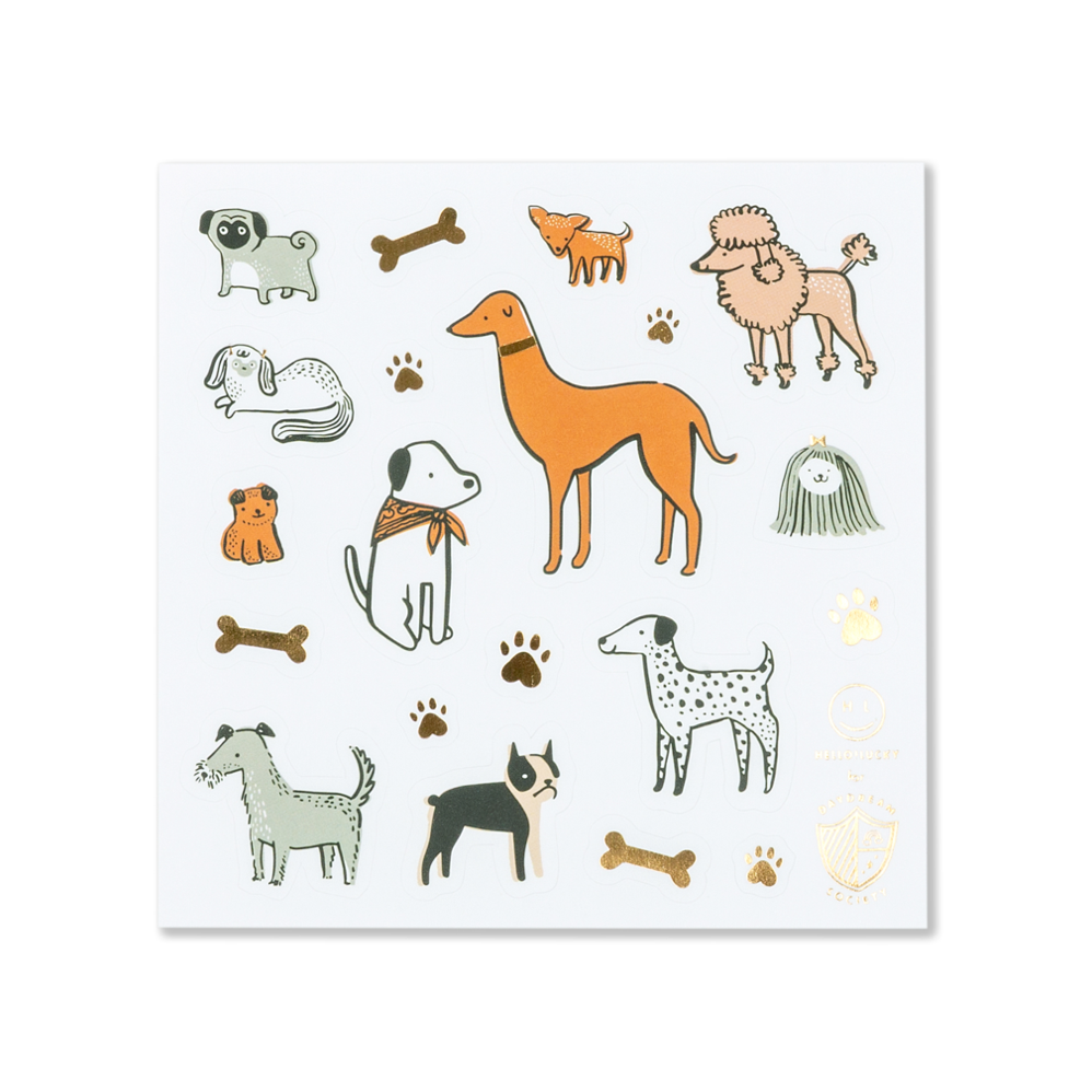 Bow Wow Sticker Set