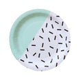 Memphis Mint Large Paper Plates