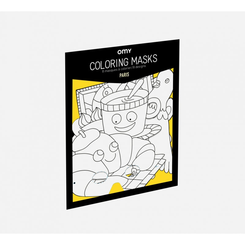 Coloring Masks - Paris