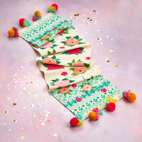 Floral Table Runner