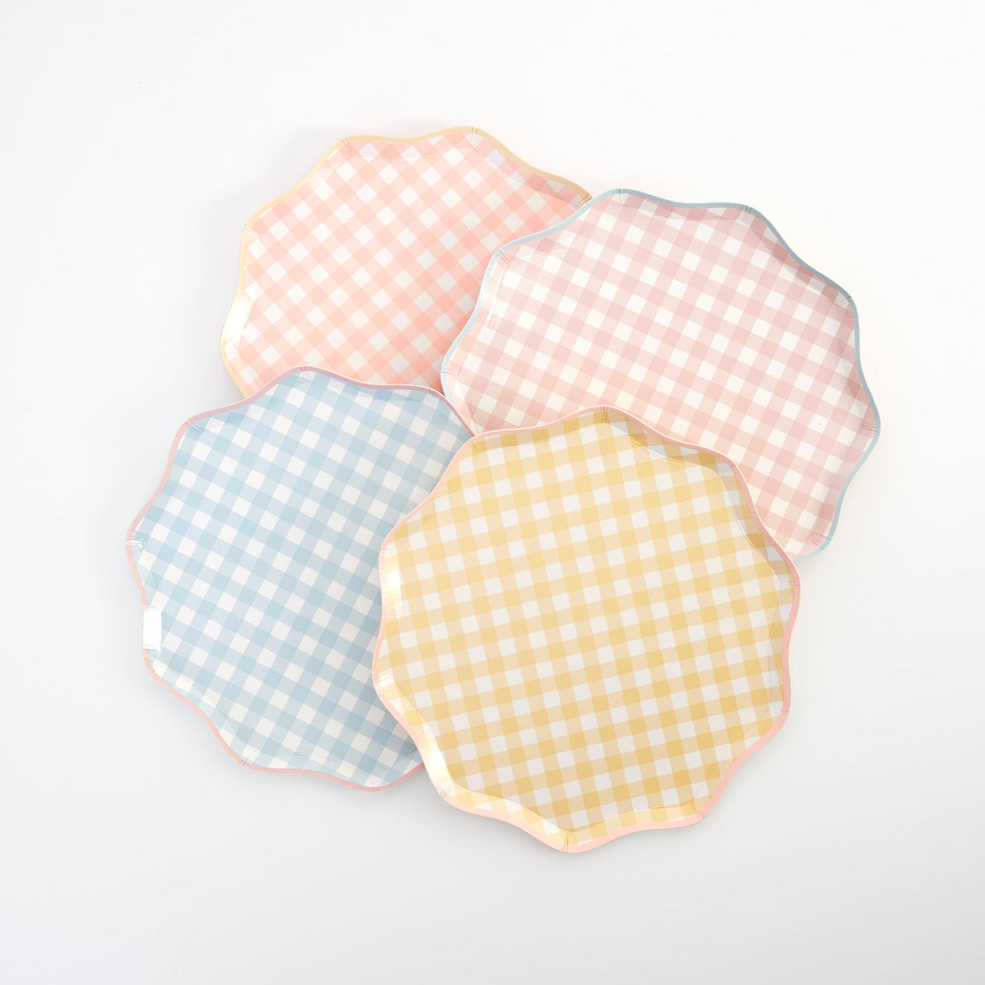 Gingham Side Plates