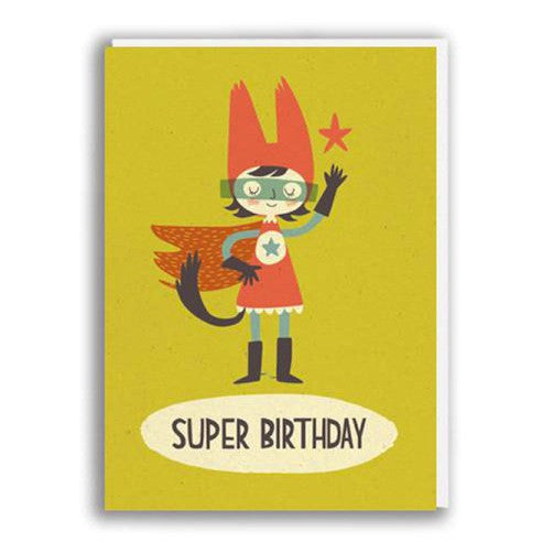 Super Birthday Girl Card