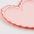 Lacy Heart Plates