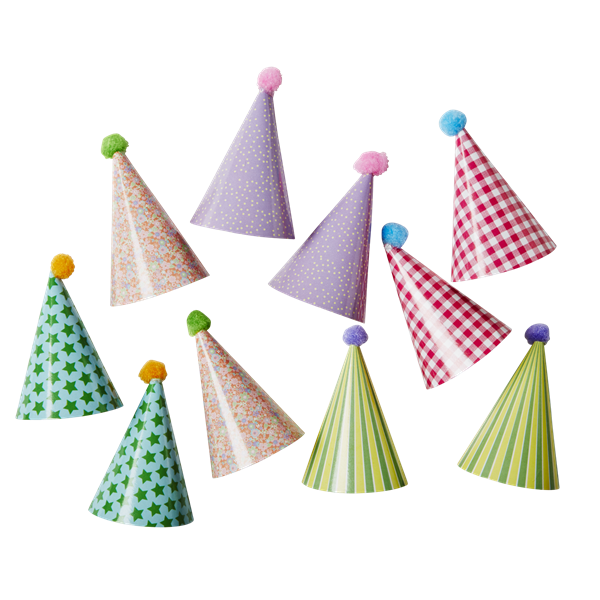 Paper Hat Cupcake Toppers