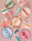 Pastel Fringe Crackers