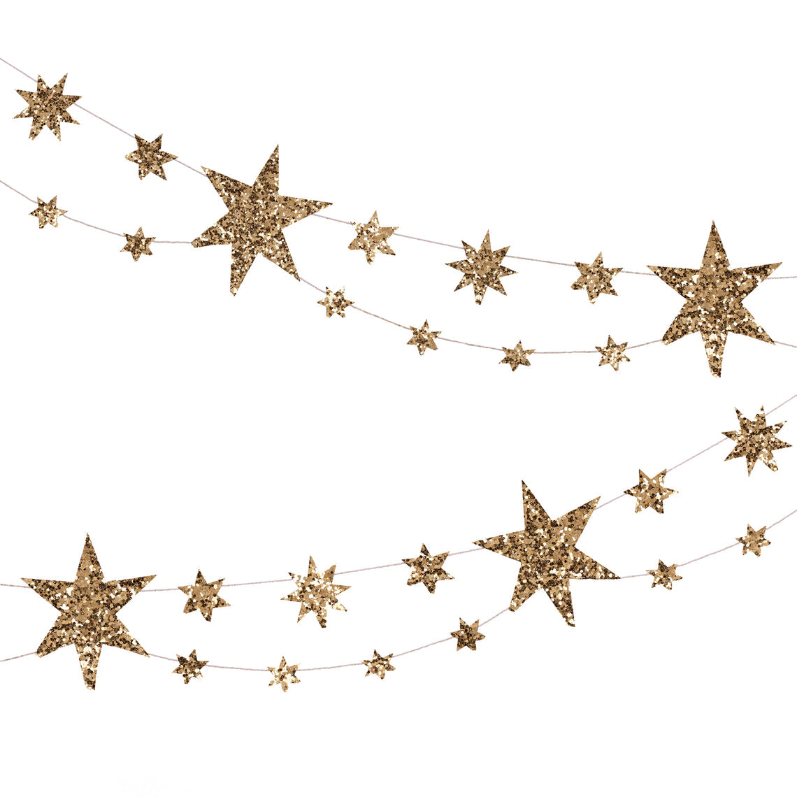 Sparkling Star Garland