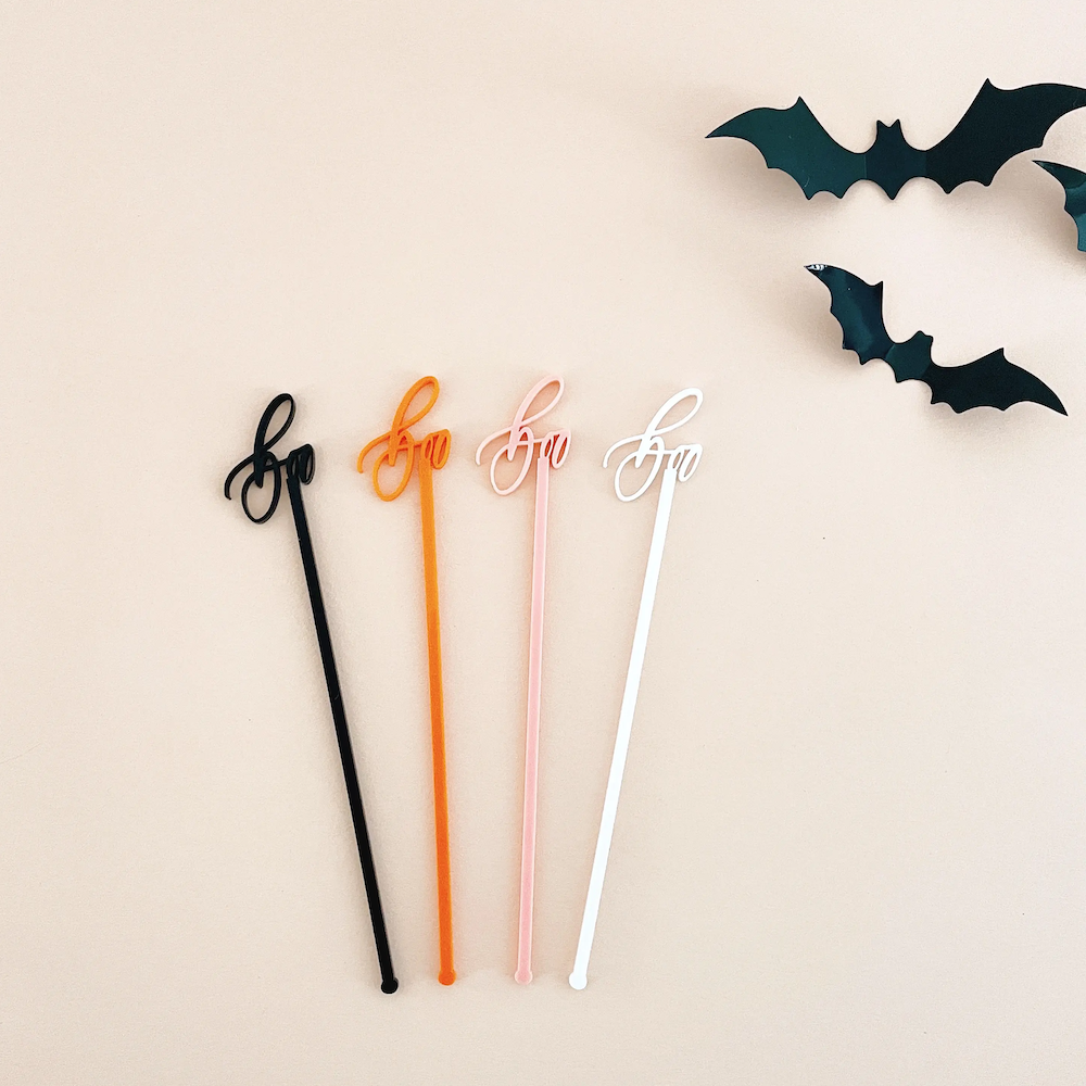 Boo Drink Stirrers