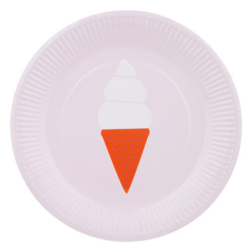 Ice Cream Paper Plates