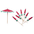 Watermelon Cocktail Umbrellas