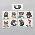 Animal Society Tattoo Set