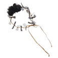 Princess Pom Pom Head Tie - Black