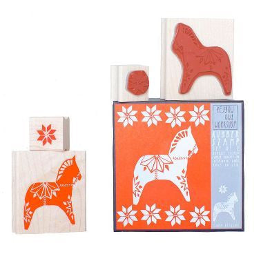 Dala Horse Stamp Set
